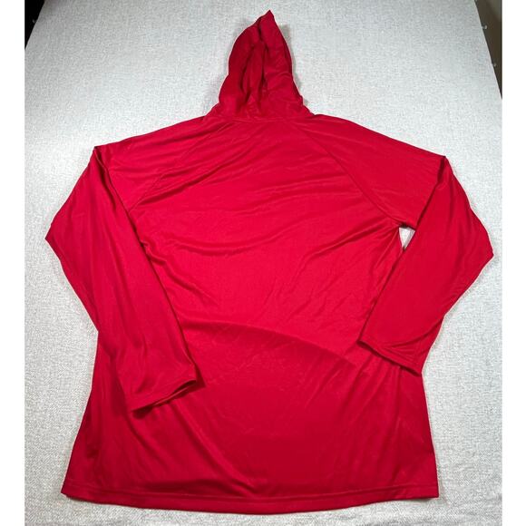 Under Armour Men’s XL Red Long Sleeve Pullover Hoodie Texas Tech Raiders Logo - Picture 2 of 6